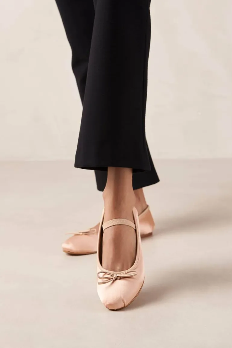 Flats<CULT MIA ODETTE PALE PINK BALLET FLATS