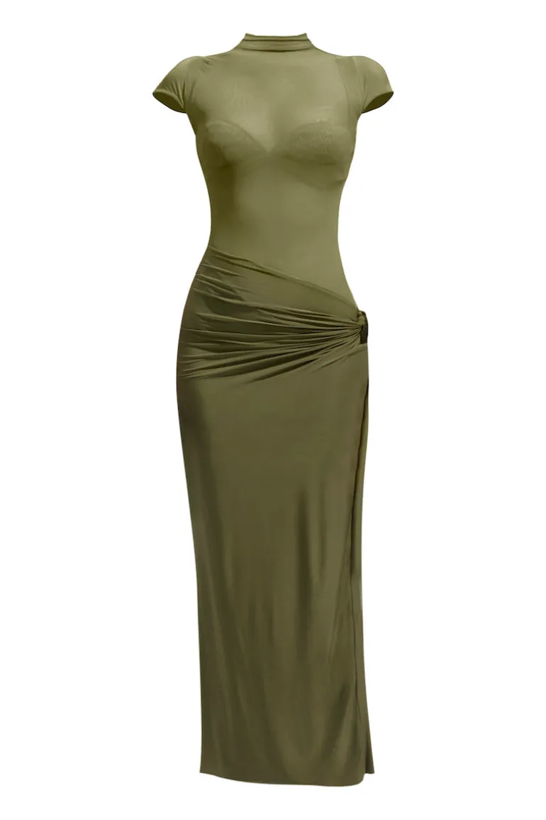 Dresses | Midi Dresses<CULT MIA OLIVIA MIDI DRESS Olive Green