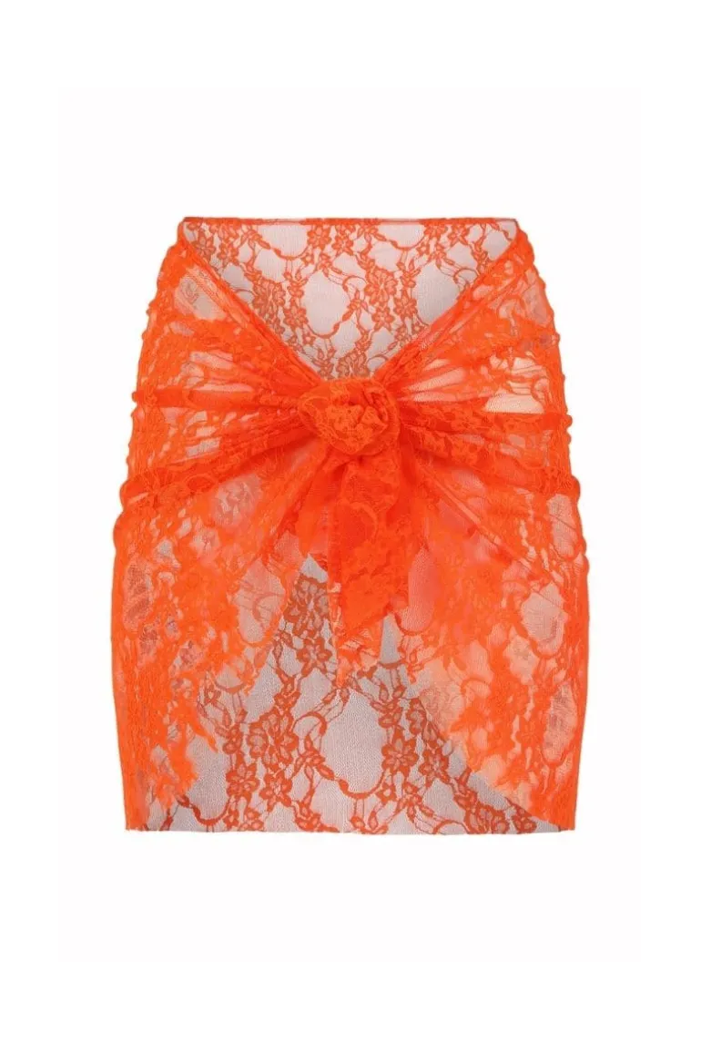 Outfit Sets<CULT MIA BELLUCCI MIDI DRESS AND SERA SARONG SET Orange