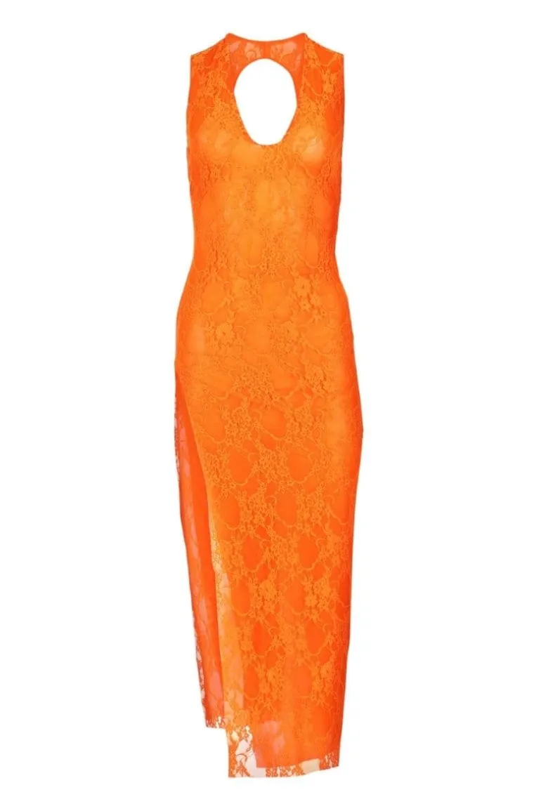 Outfit Sets<CULT MIA BELLUCCI MIDI DRESS AND SERA SARONG SET Orange