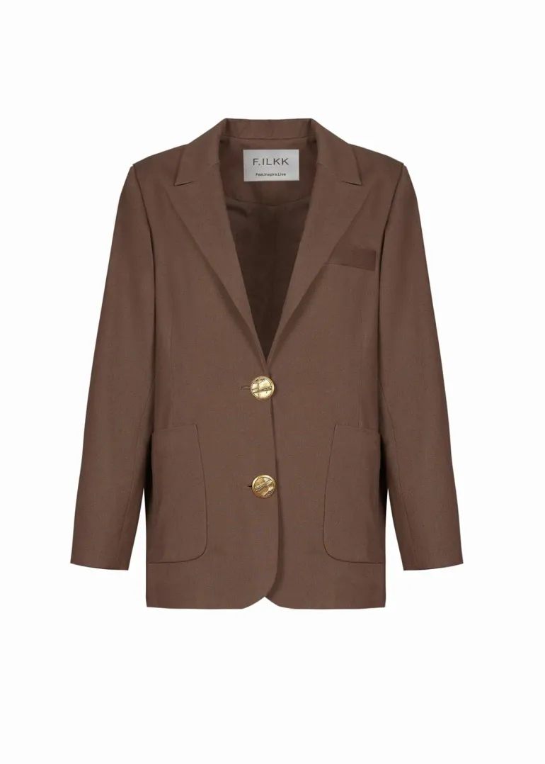 Blazers<CULT MIA OVERSIZE BLAZER WITH SHOULDER PADS