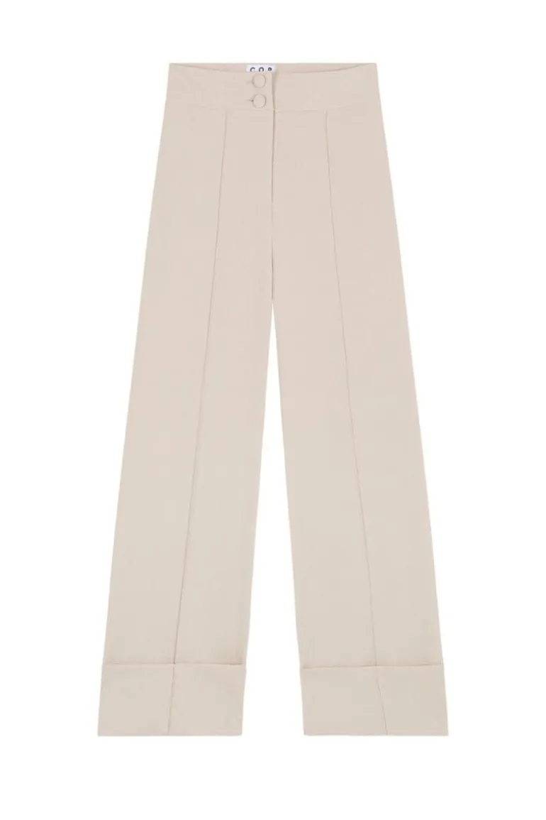 Pants<CULT MIA PARIS SUIT PANTS Beige