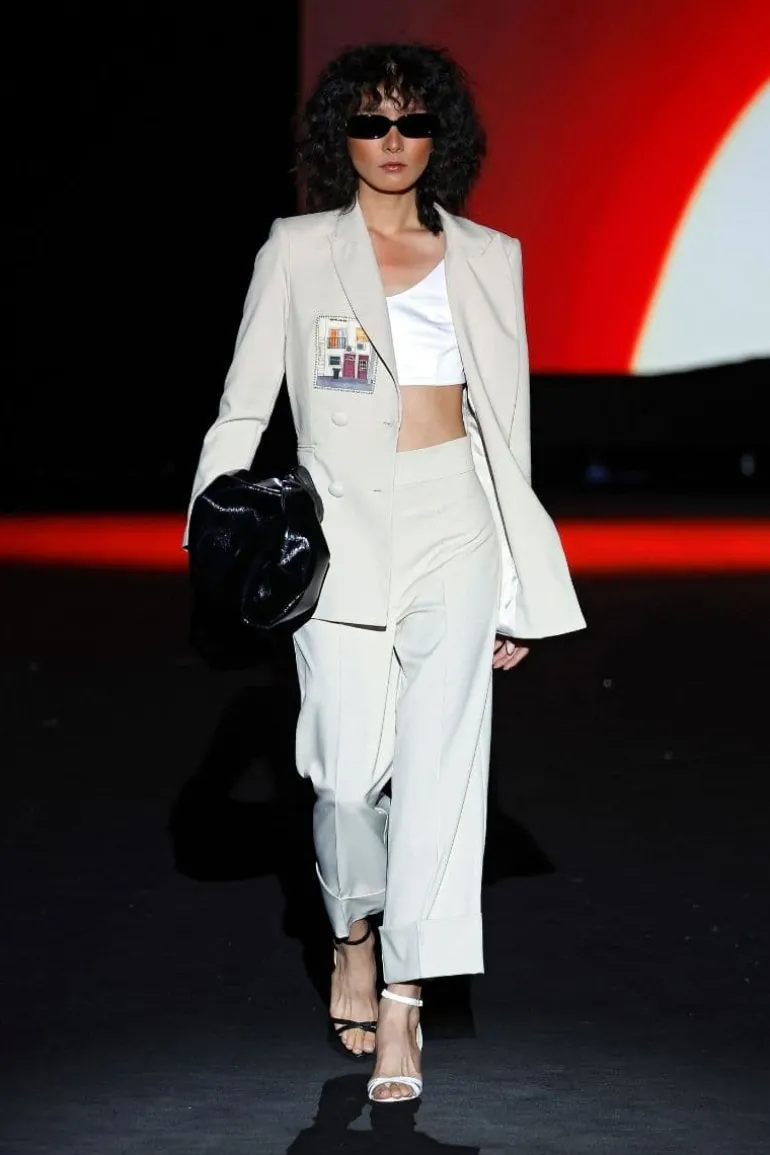 Pants<CULT MIA PARIS SUIT PANTS Beige