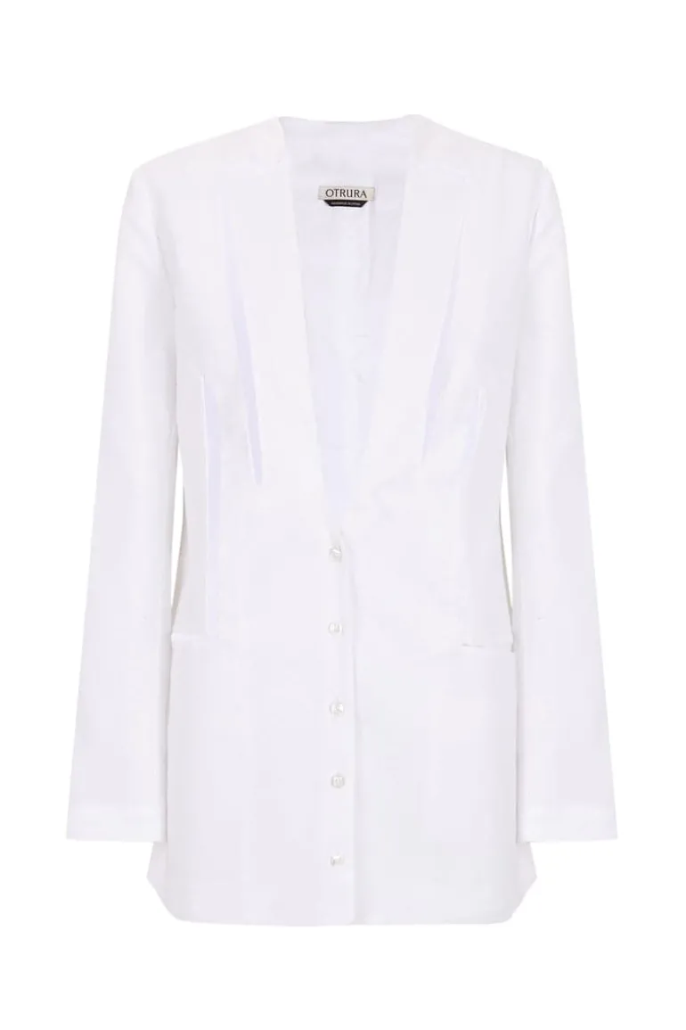 Blazers<CULT MIA PARKER BLAZER White
