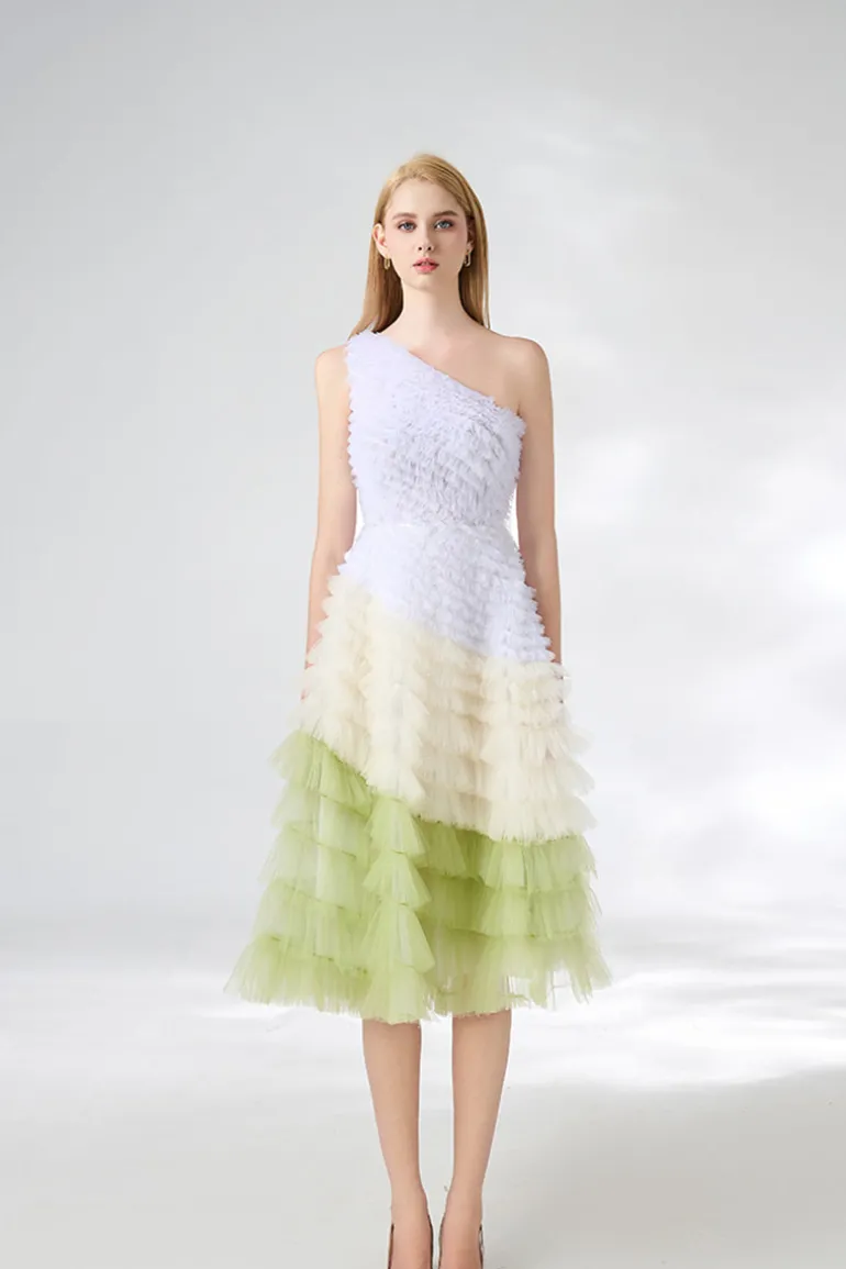 Dresses | Midi Dresses<CULT MIA OFF-SHOULDER MIDI DRESS Pastel Mix