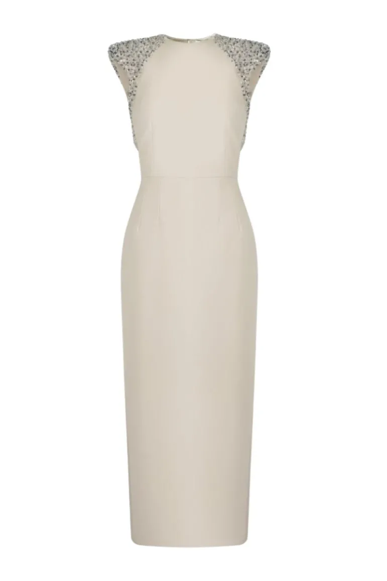 Dresses | Midi Dresses<CULT MIA PERLA MIDI DRESS Cream