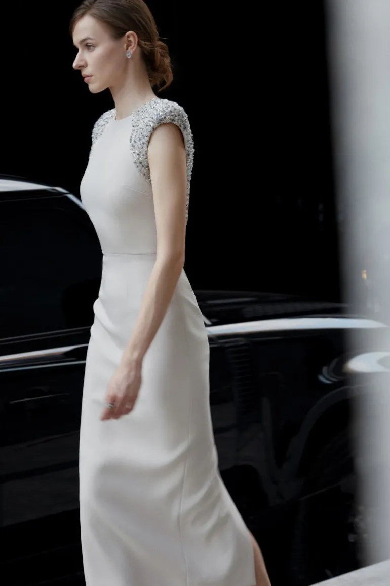 Dresses | Midi Dresses<CULT MIA PERLA MIDI DRESS Cream