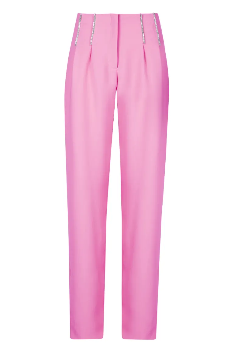 Pants<CULT MIA TAPERED PANTS Pink