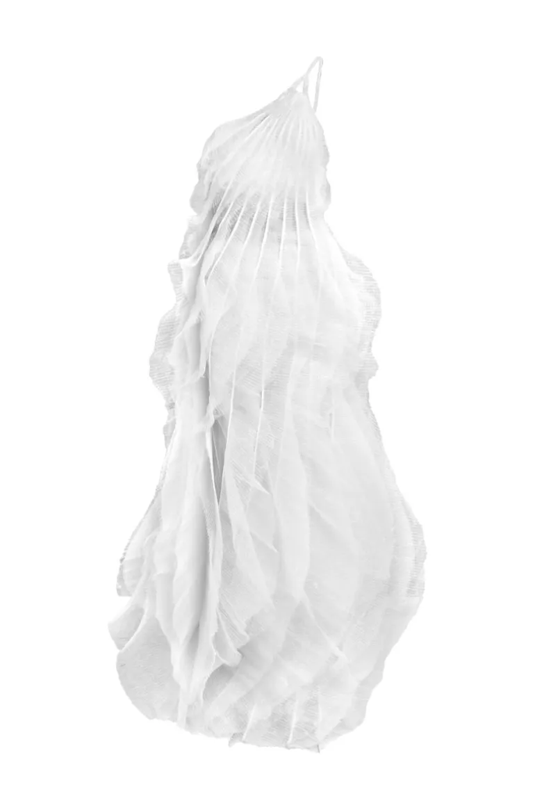 Dresses | Gowns<CULT MIA PLEATED CHIFFON MAXI DRESS White