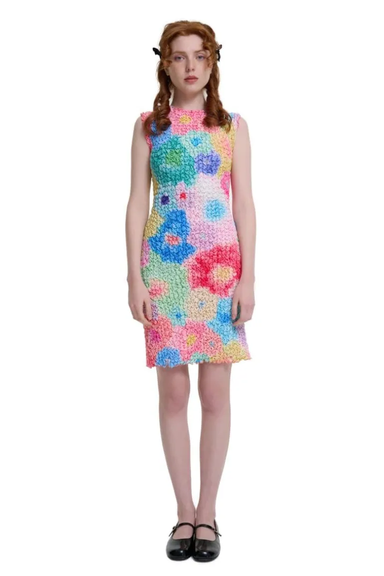 Dresses | Mini Dresses<CULT MIA PRINTED SMOCKED BACKLESS MINI DRESS Multicolor