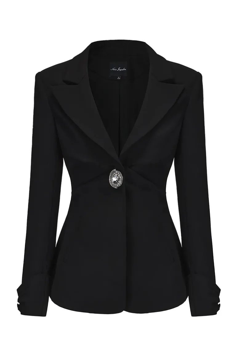 Blazers<CULT MIA RACHEL BLAZER IN Black