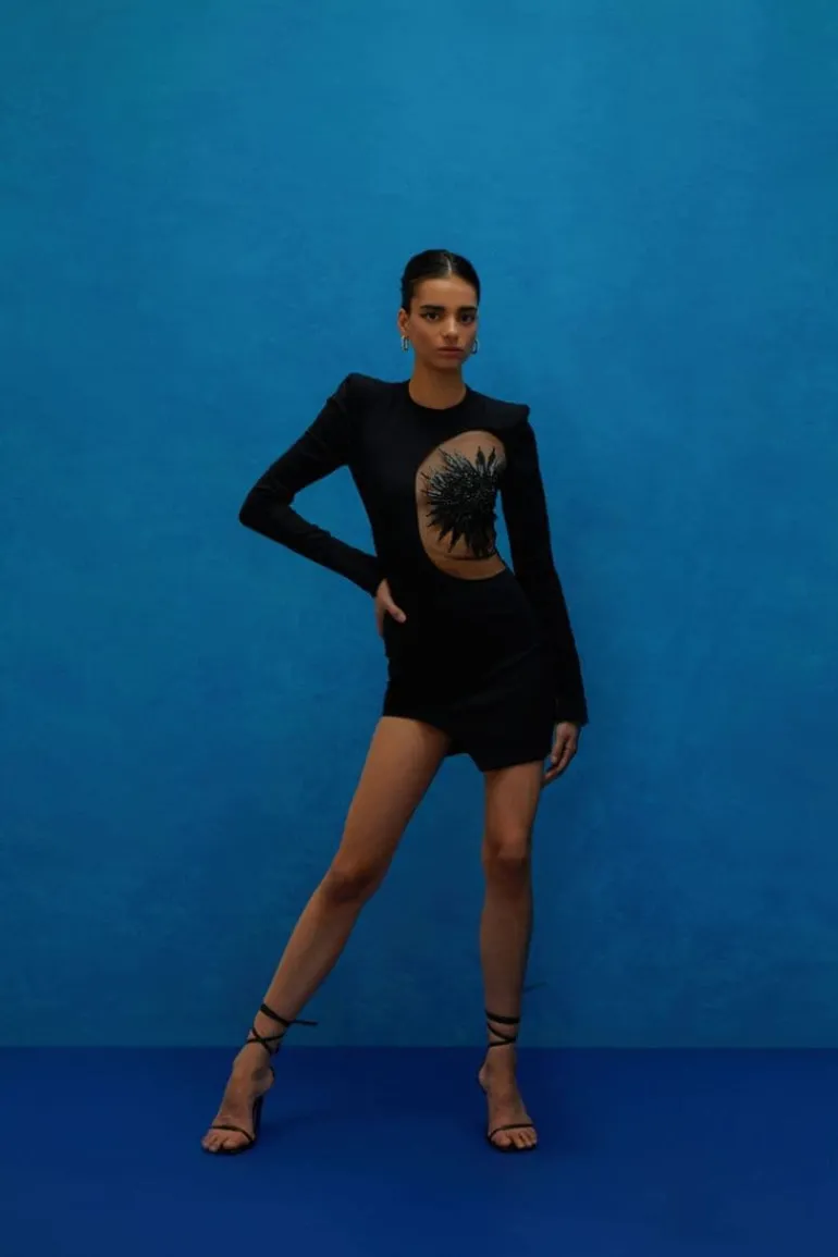 Dresses | Mini Dresses<CULT MIA REBEL MY SOUL MINI DRESS Black