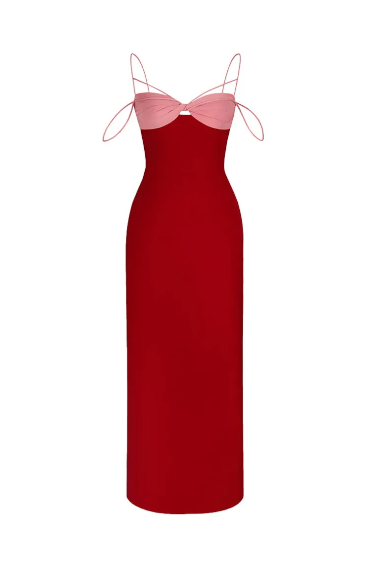 Dresses | Midi Dresses<CULT MIA TWISTED DRESS Red