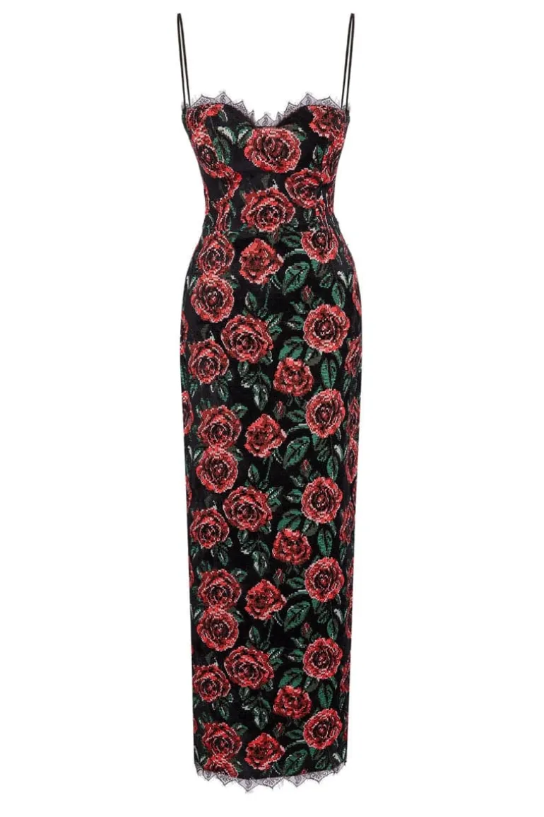 Dresses | Midi Dresses<CULT MIA ROSE CORDUROY MIDI DRESS Multicolor