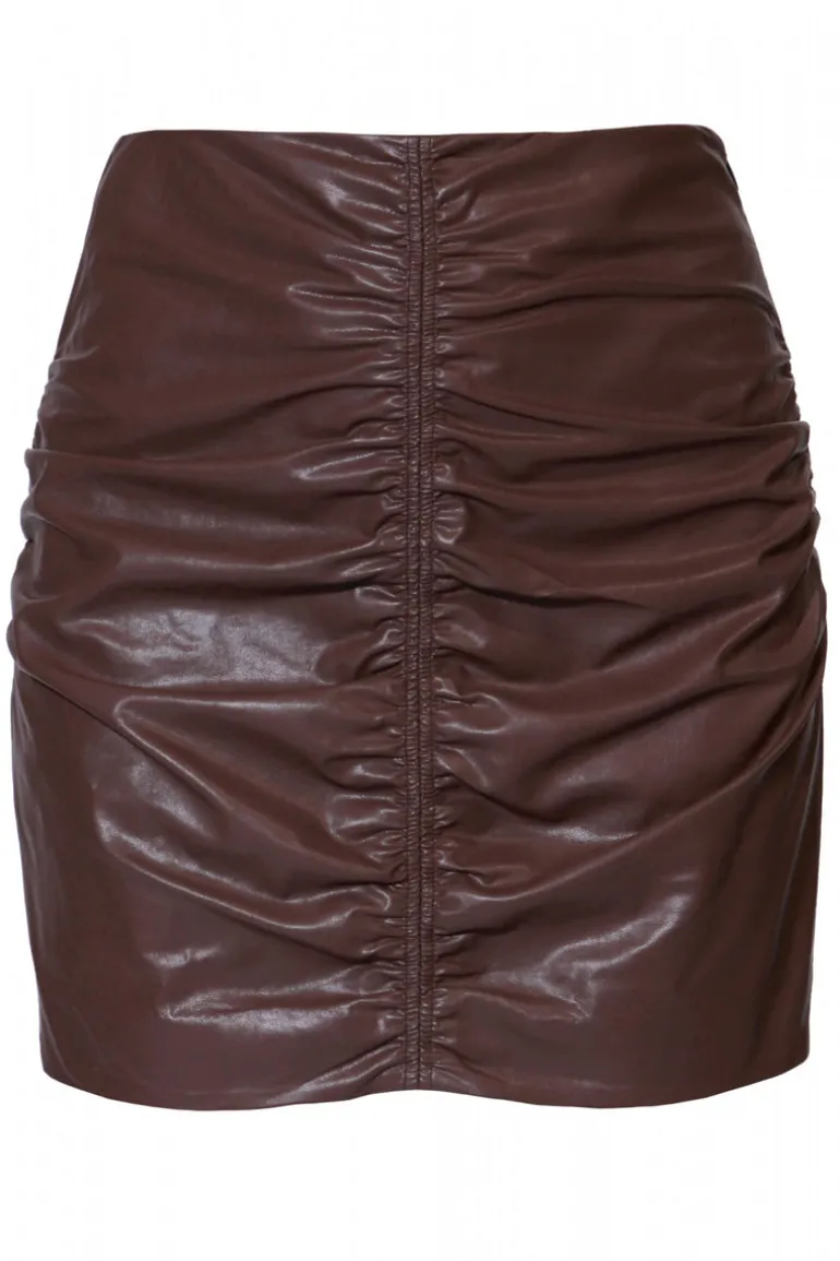 Skirts<CULT MIA RUTH SKIRT IN Chocolate Brown