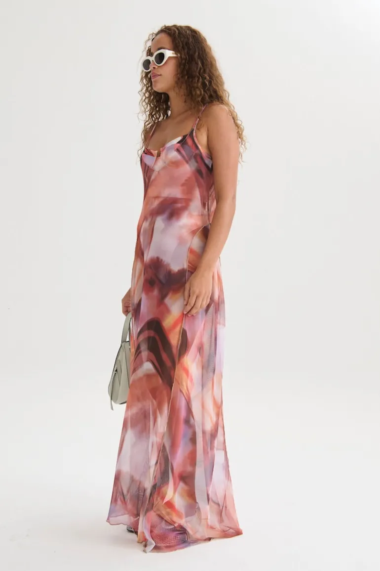 Dresses<CULT MIA SAFARI DRESS IN Print rosa