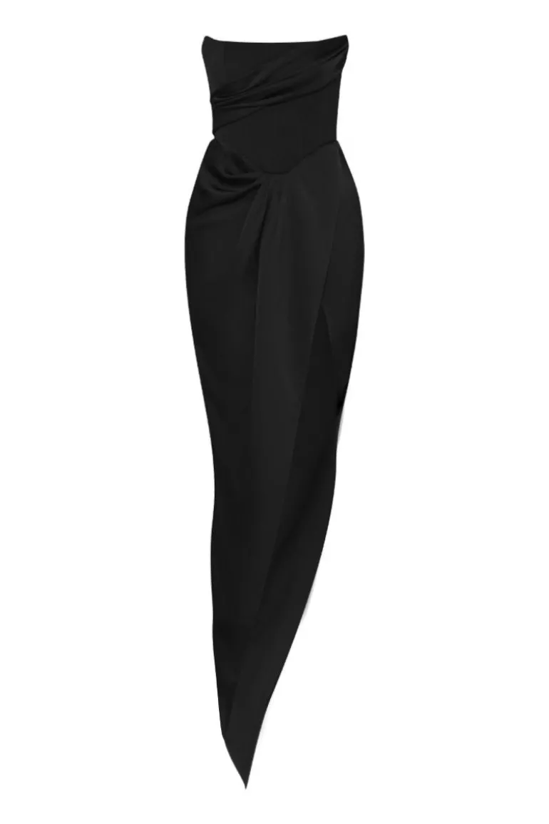 Dresses | Midi Dresses<CULT MIA SELENA CORSET MIDI DRESS Black