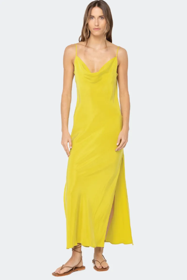 Dresses | Midi Dresses<CULT MIA SERENGETI LOLA SLIP DRESS Citron