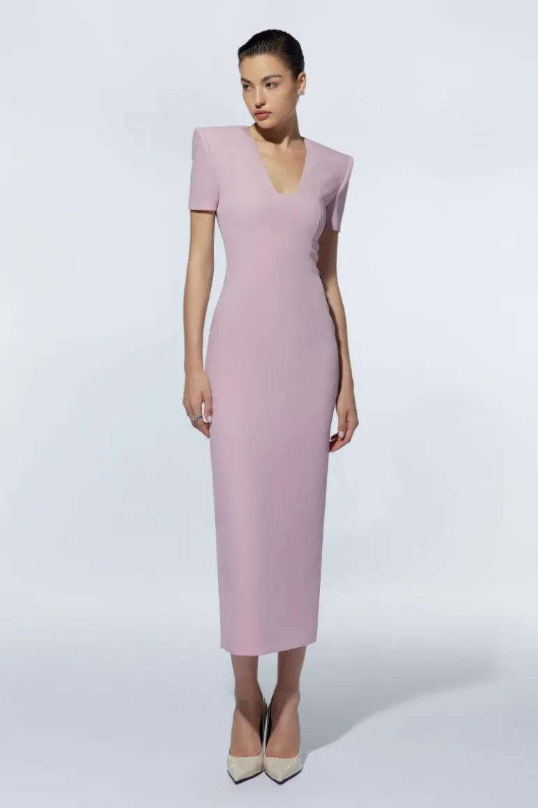Dresses | Midi Dresses<CULT MIA SHEFFIELD MIDI DRESS Pale Pink