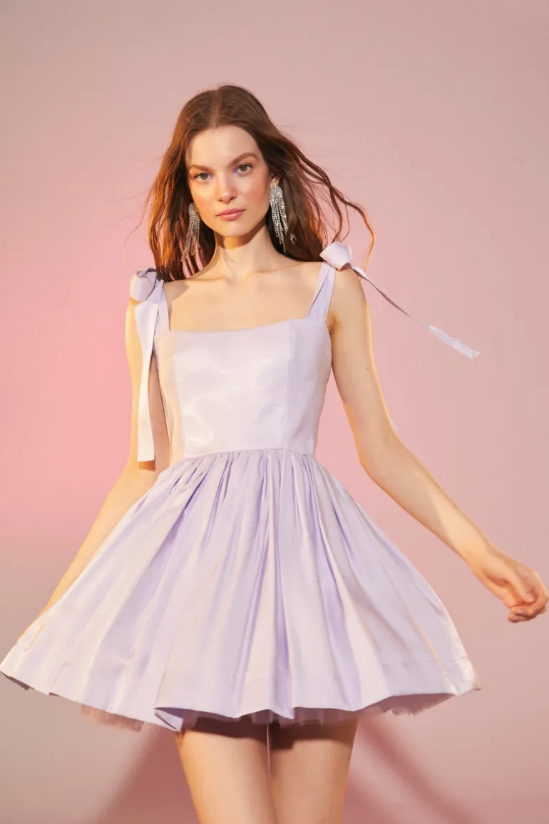 Dresses | Mini Dresses<CULT MIA SIBBY A-LINE MINI DRESS Lilac