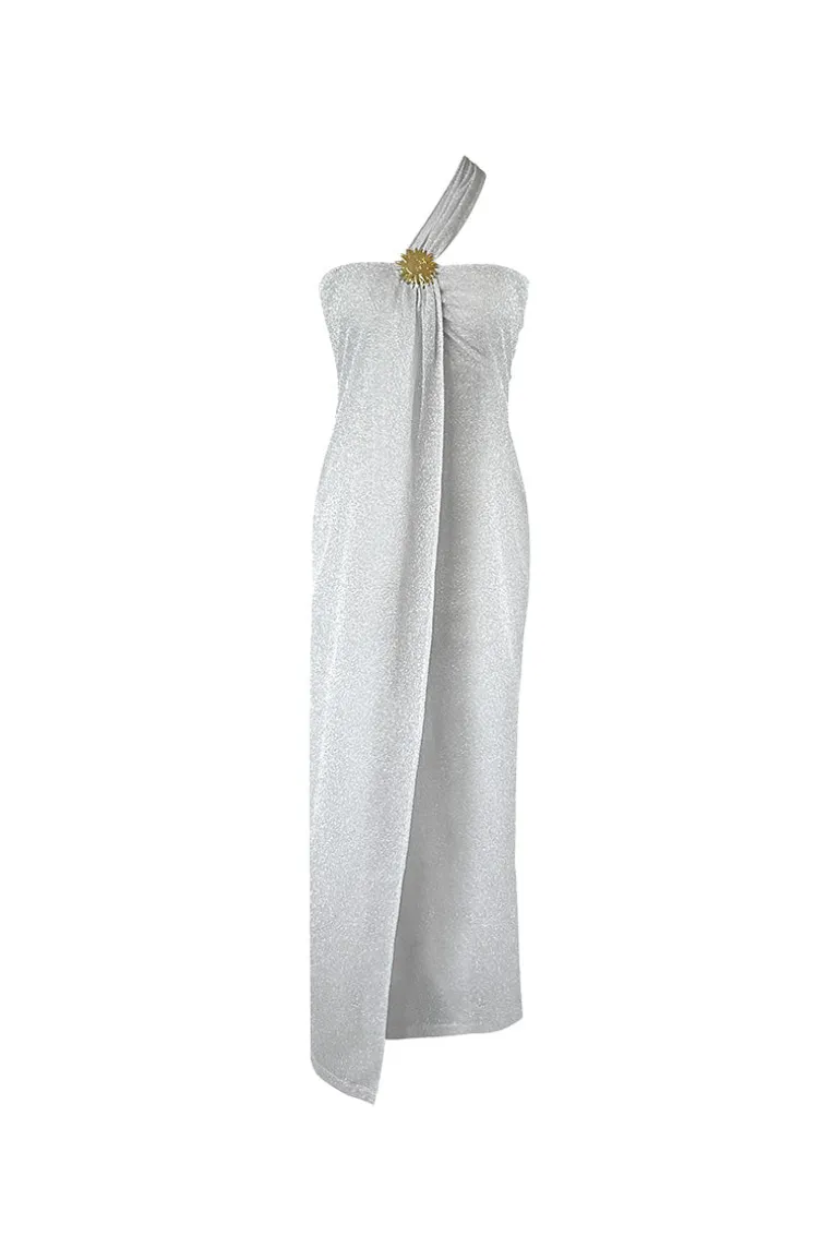Dresses | Midi Dresses<CULT MIA MIST MAXI DRESS Silver