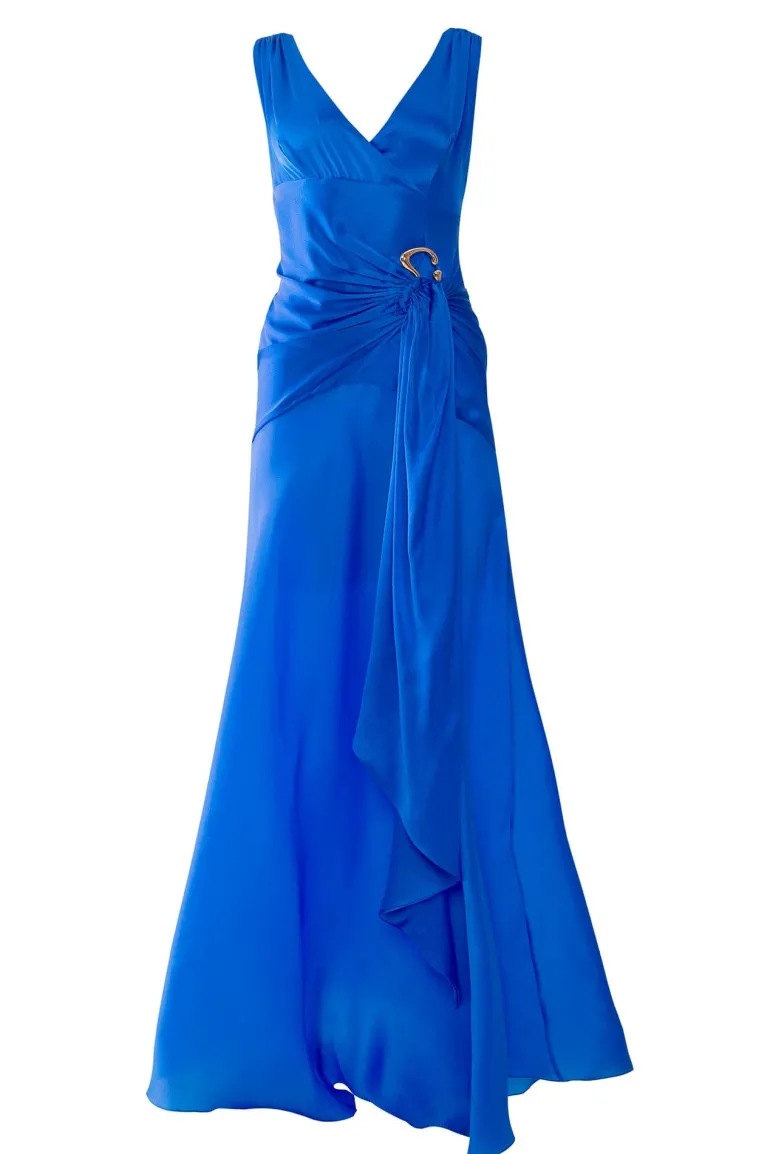 Dresses<CULT MIA SONATA ROYAL MAXI DRESS Blue
