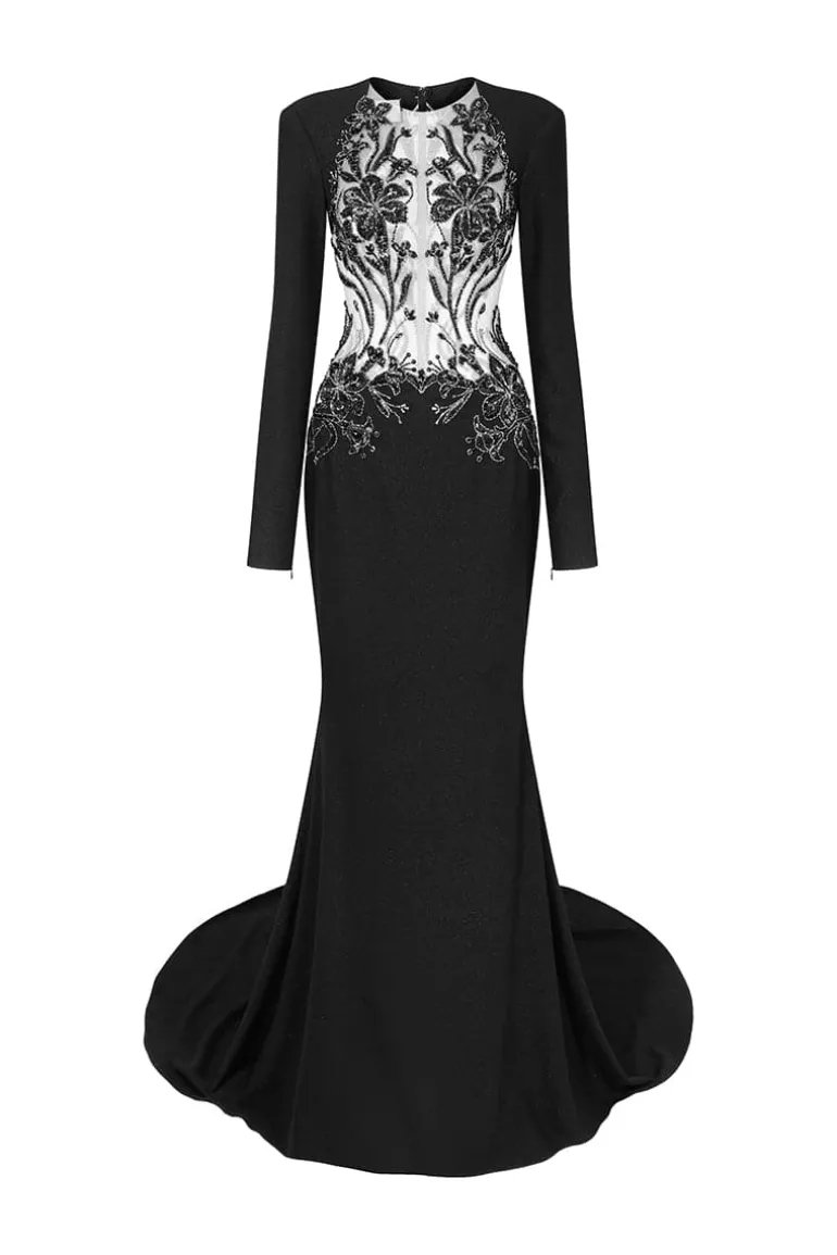 Dresses | Gowns<CULT MIA STELLA MERMAID GOWN Black