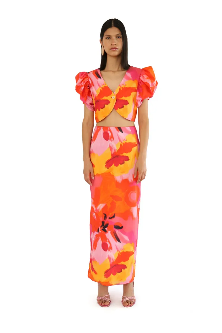 Tops<CULT MIA SUSPIRO TOP IN PRINT Anturio