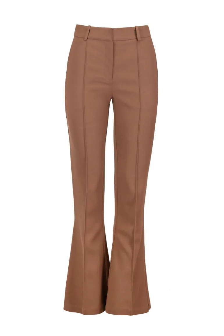 Pants<CULT MIA TAILORED PANTS IN Chocolate Brown