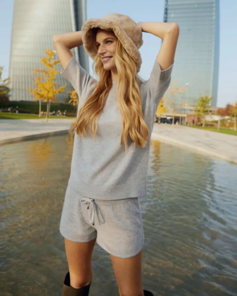 Pants<CULT MIA THE FOUR SEASONS CASHMERE SHORTS