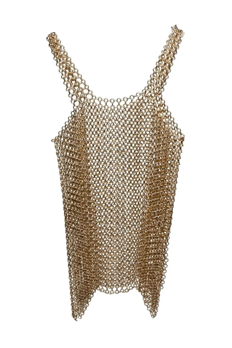 Dresses | Mini Dresses<CULT MIA THE CHAIN MINI DRESS Gold