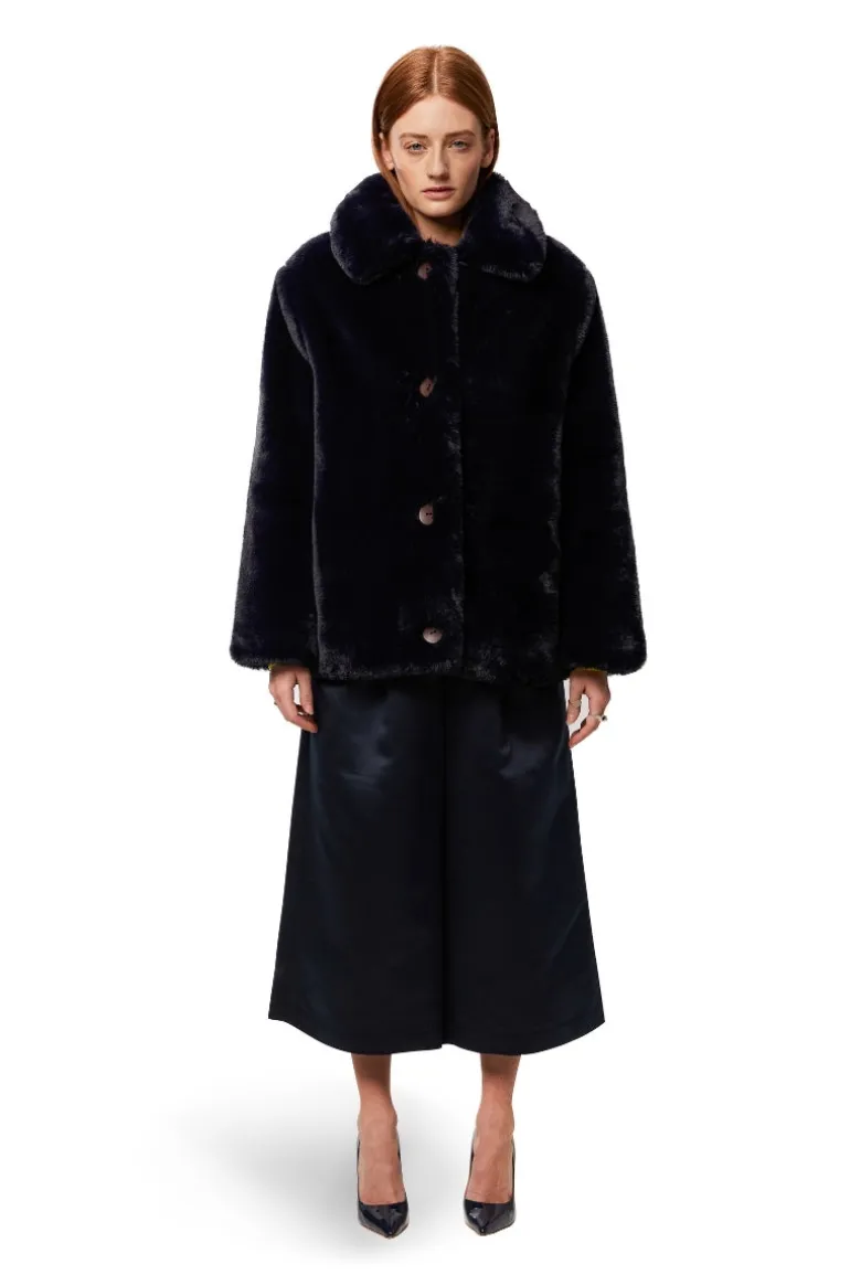 Jackets<CULT MIA THE REID JACKET IN Midnight