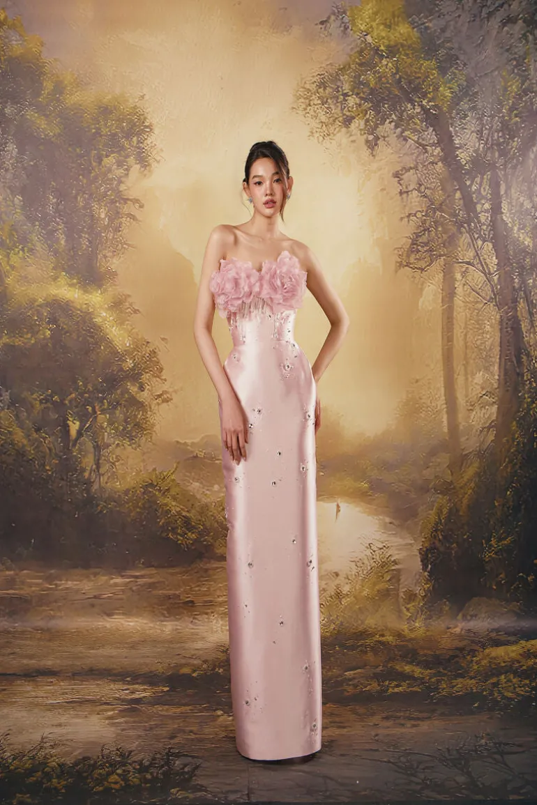 Dresses | Midi Dresses<CULT MIA TL CHARMING ROSY DRESS IN PINK Sweet Pink