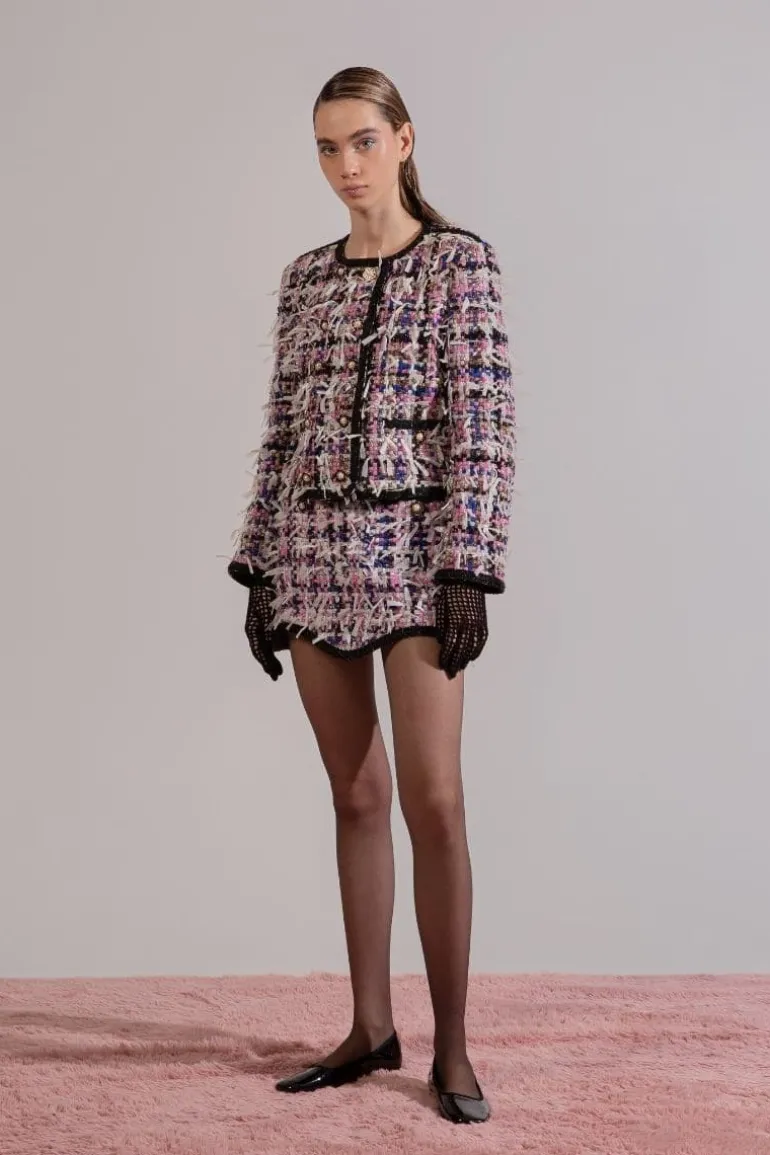 Jackets<CULT MIA VINTAGE BLACK JACKET Multicolor