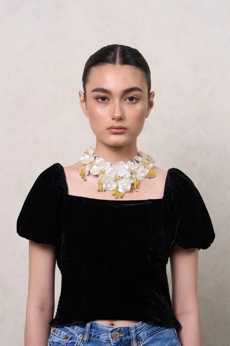 Necklaces<CULT MIA GIANNA NECKLACE White