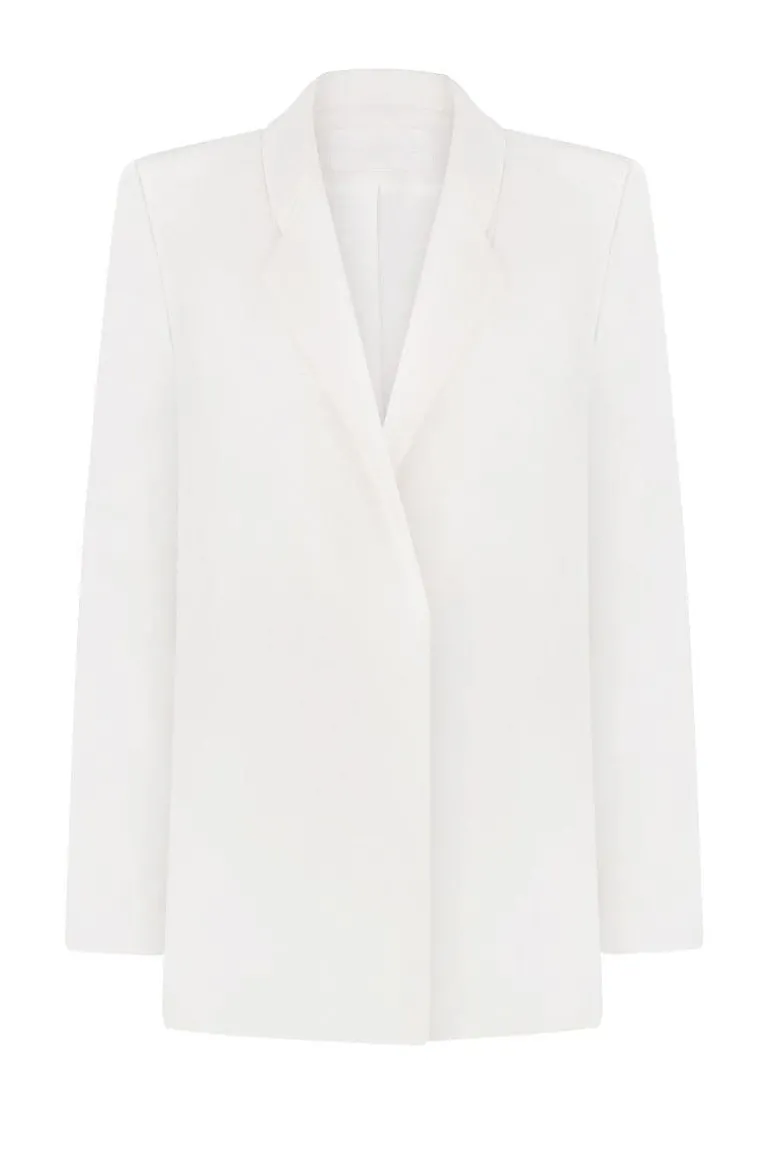 Jackets<CULT MIA LOOSE FITTING JACKET White