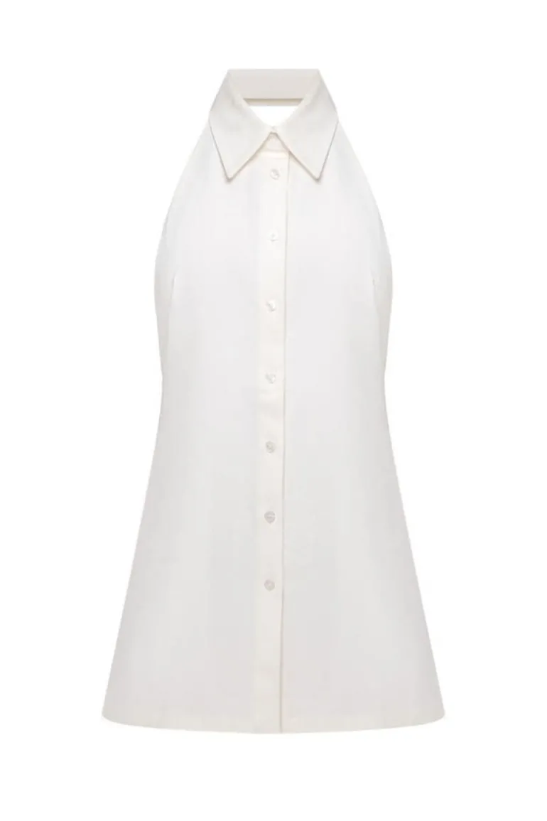 Dresses | Mini Dresses<CULT MIA MINI SHIRT DRESS White