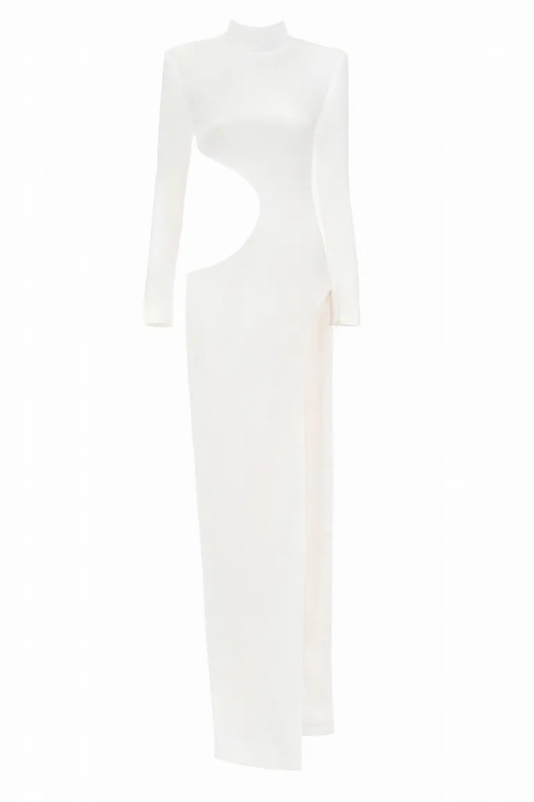 Dresses | Gowns<CULT MIA WINDING MAXI DRESS IN White